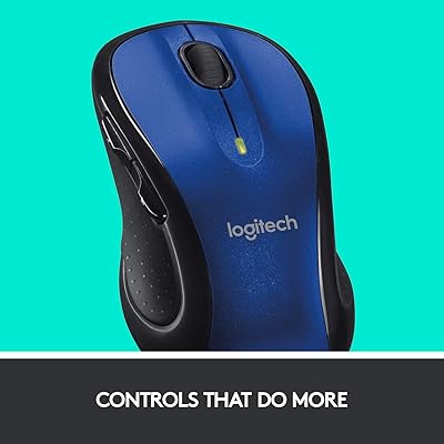 Buy Logitech M510 Wireless Computer Mouse Comfortable Shape With Usb Unifying Receiver With Back Forward Buttons And Side To Side Scrolling Blue Online In Indonesia B006jridhk