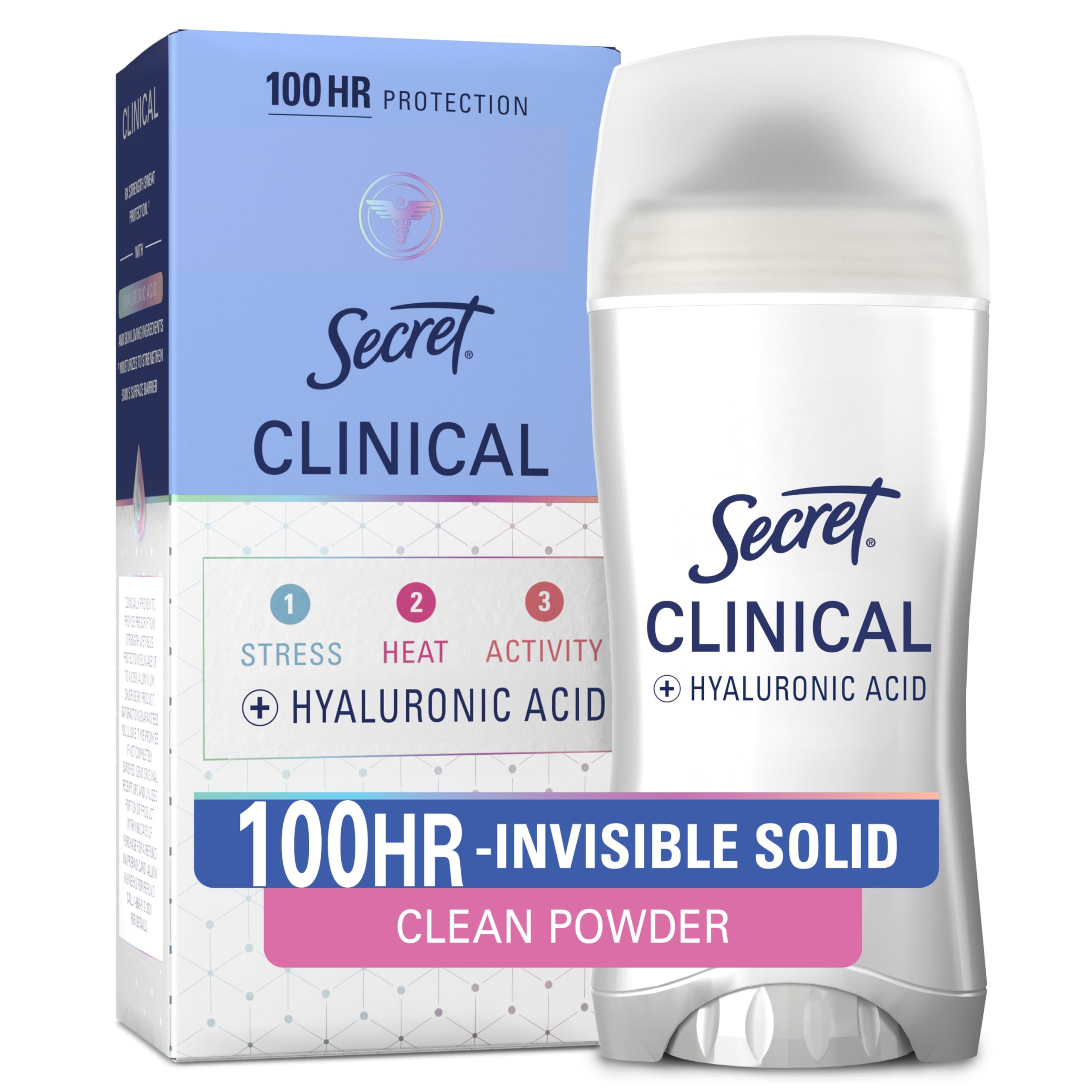 Secret Clinical Strength Antiperspirant And Deodorant - 2.6 Oz