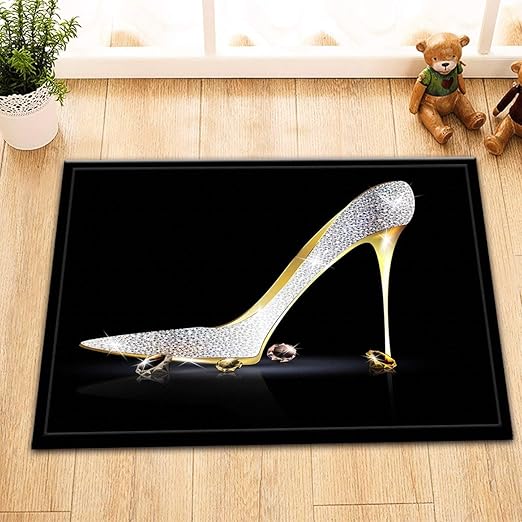 amazon silver high heels