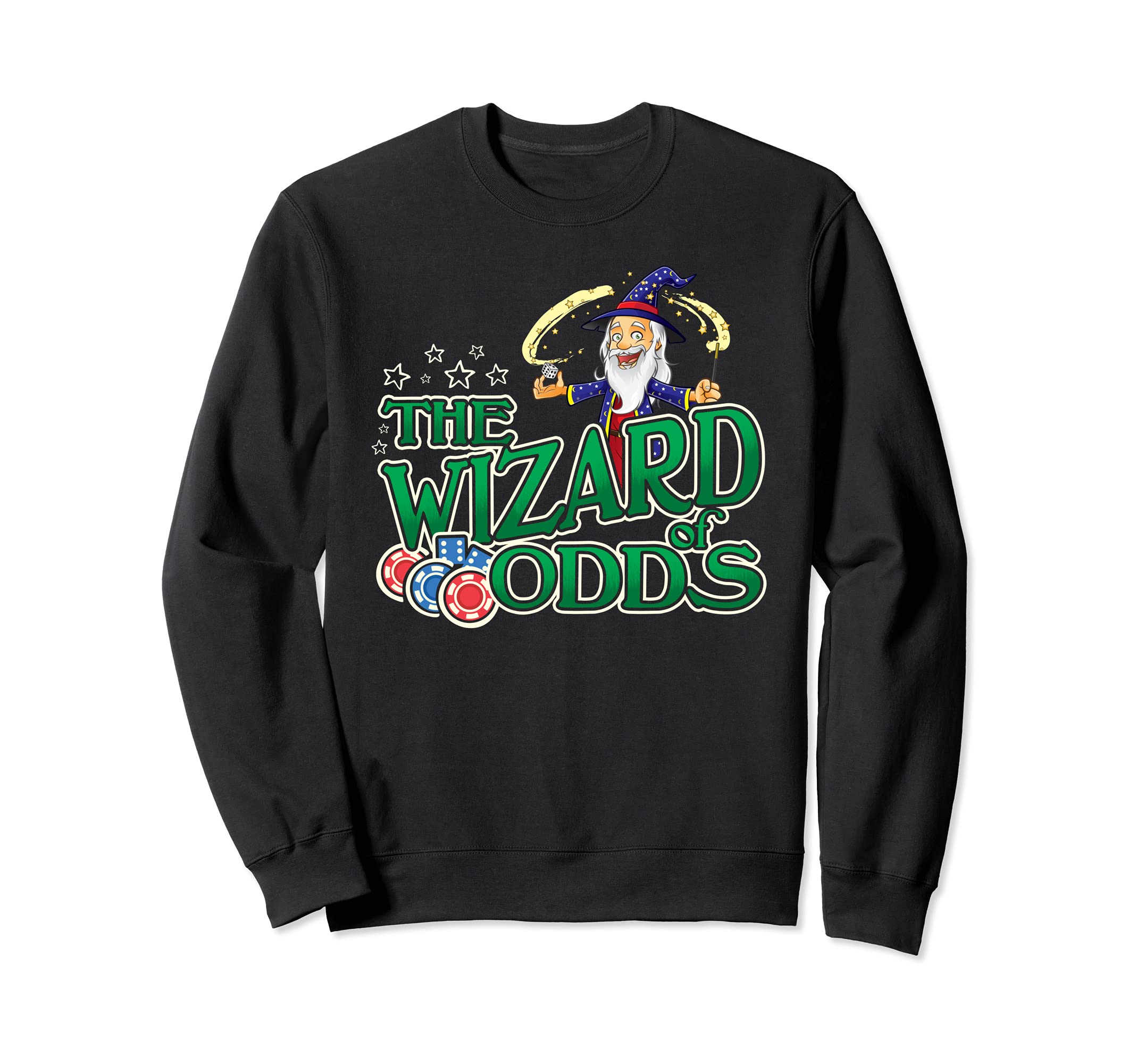 Sport Betting The Wizard of Odds Gamblers Gaming Parlays Sweatshirt