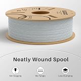 ELEGOO Marble PLA Filament 1.75mm Cement Grey 1KG Rock Stone 3D Printer view 5