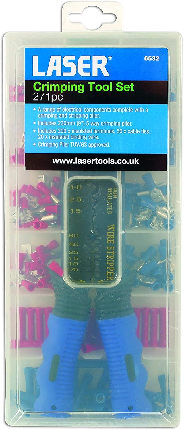 Laser 6532 Crimping Tool Set 271pc - Image 4