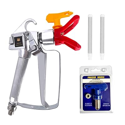 Buy Laiborec Airless Spray Gun High Pressure With 2pcs 517 Tips And Nozzle Guard 2pcs Airless Paint Spray Gun Filter For Graco Wagner Titan Pump Sprayer And Airless Spraying Machine Online In