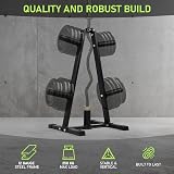 PhysKcal H1 Weight Plate Storage Rack Barbell Stand 250kg Capacity view 2