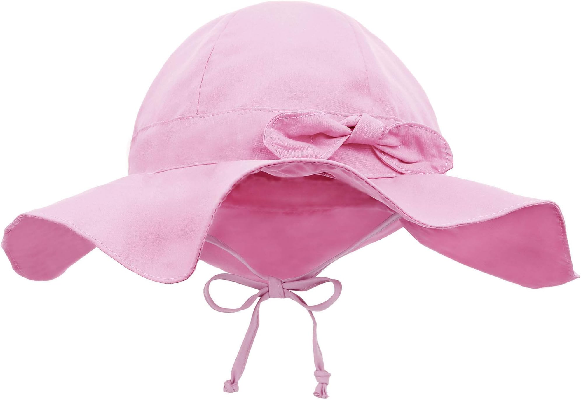 Baby Sun Hat with UPF 50+ Outdoor Adjustable Beach Hat with Wide Brim