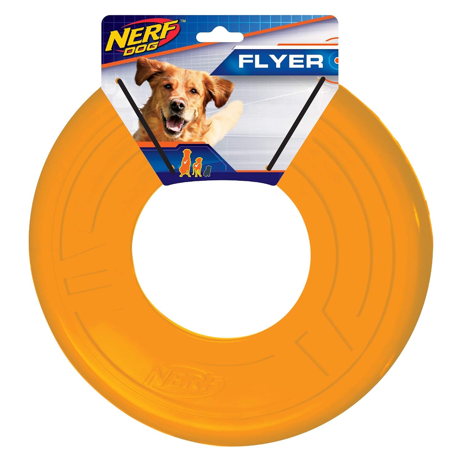 nerf dog flyer