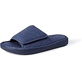 Amazon Essentials Men's Adjustable Wrap Open Toe Slide Slippers