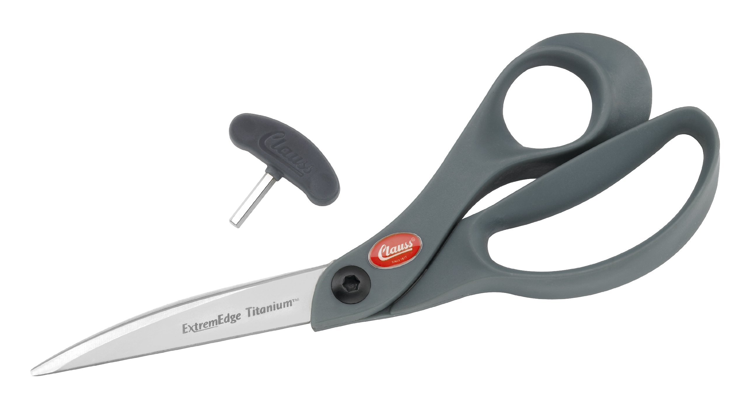 Clauss E-18091 00 ExtremEdge 9 inch Titanium Bonded Shears - Grey