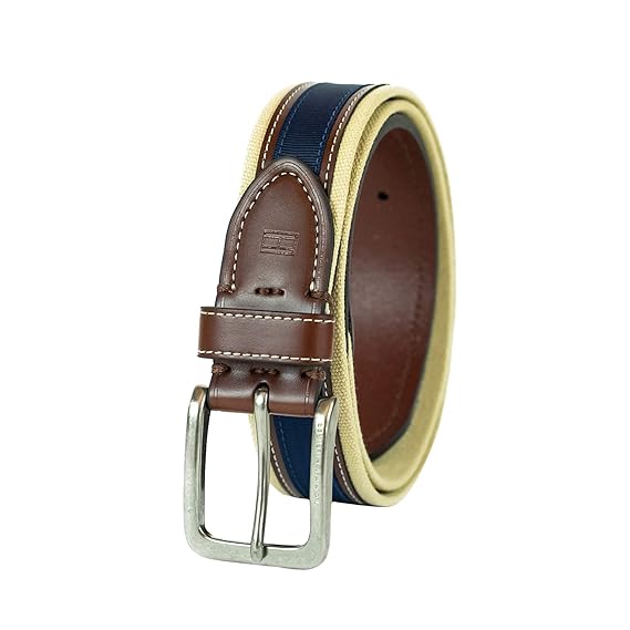 tommy hilfiger canvas belt