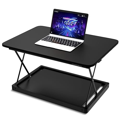 CHANGEdesk MINI Small Standing Desk Converter Height Adjustable Desktop
