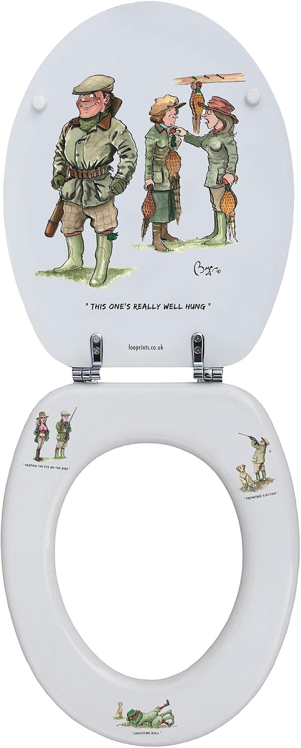 Fun Novelty Toilet Seat Soft Close, Easy Fit - Image 4