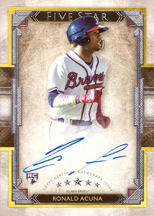 ronald acuna jr signed jersey