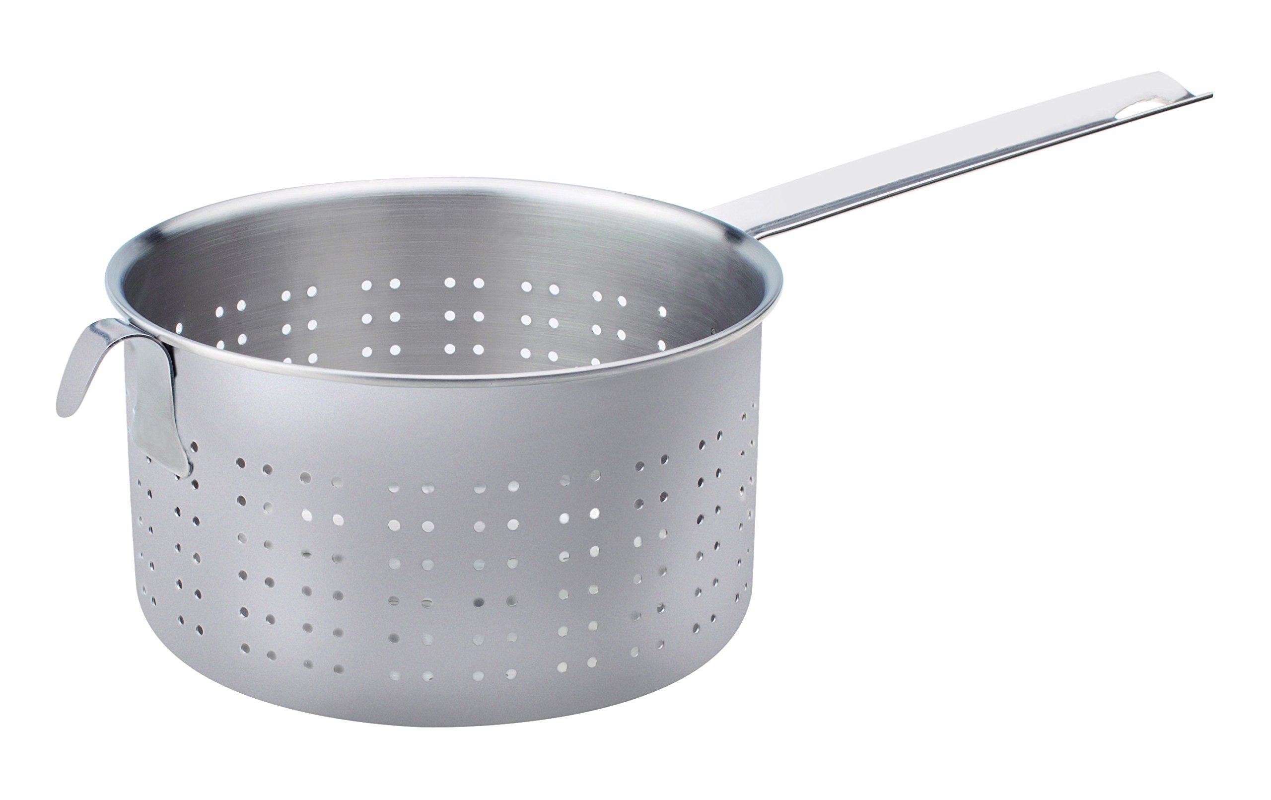Pentole Agnelli Heat Pasta Colander With 1 Handle Inbox 18/10, Diameter 18 Cm.