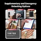 Aqara Smart Lock U200 Fingerprint Keypad Matter over Thread Black view 5
