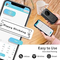 Phomemo D30 Label Maker Machine, Bluetooth Mini
