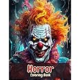 Amazon.com: Horror Coloring Book: Famous Scary Horror Movie Creatures ...
