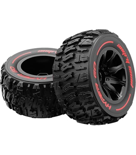Amazon.com: ZDingTech Upgrade Metal Wheels Tires for 1/14 MJX