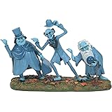 Department 56 Snow Village Halloween Disney The Haunted Mansion Beware of Hitchhikers Figurine, 3.74 Inch, Multicolor