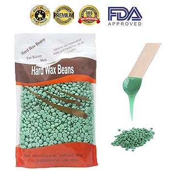 Amazon Com Hard Wax Hair Removal Hair Removal Hard Wax Beans For