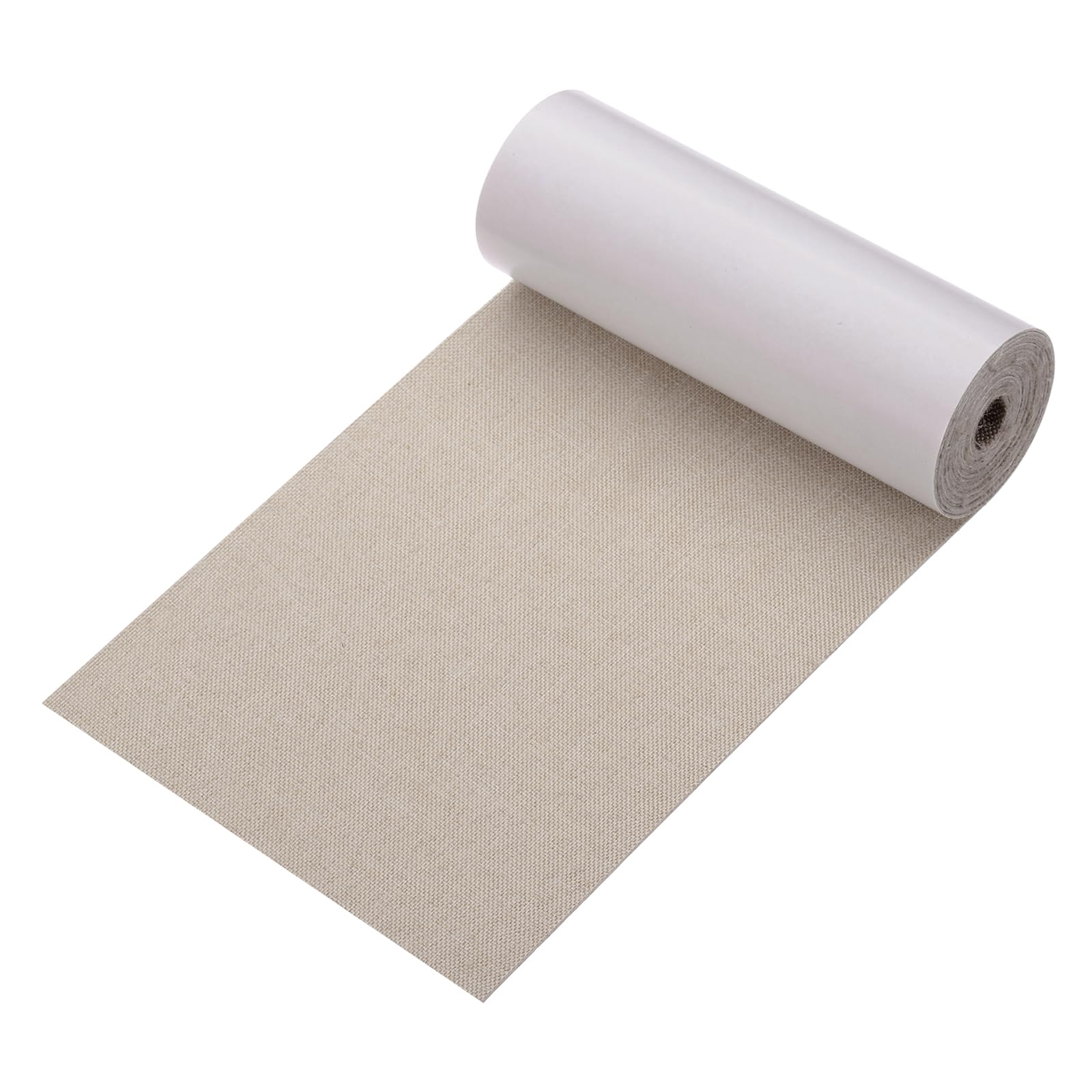 Photo 1 of PATIKIL 70x4.4 Inch Linen Repair Tape, Repair Fabric Patch Self Adhesive Couch Patch Line Repair Patch for Furniture Sofa Car Seats Office Chairs, Khaki