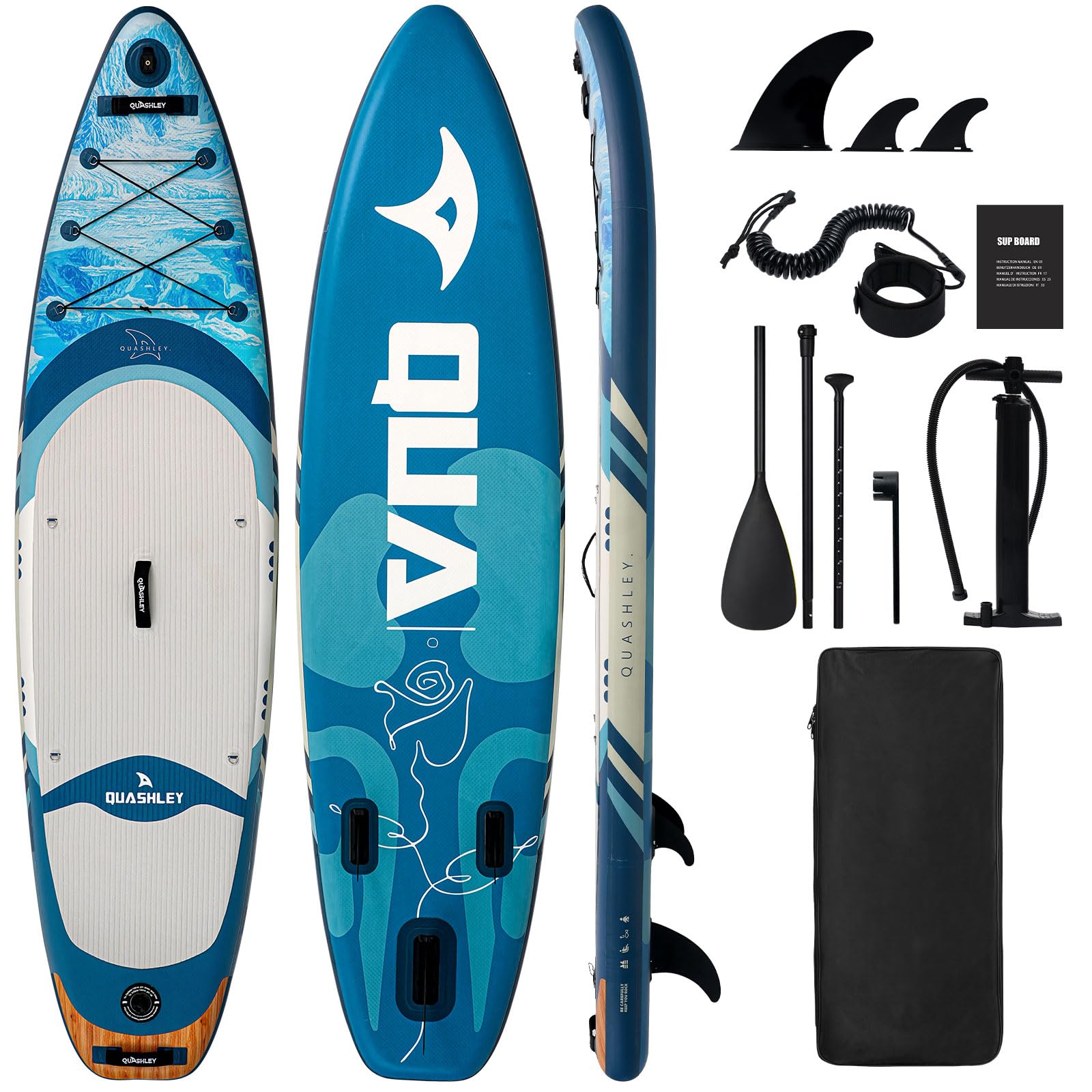Quashley Inflatable Paddle Board