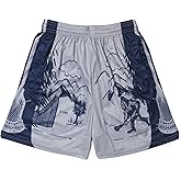 ChalkTalkSPORTS Lacrosse Performance Shorts - Big Foot - Lacrosse Athletic Shorts - Adult Small