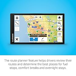 Garmin dezl OTR610, Large, Easy-to-Read 6" GPS