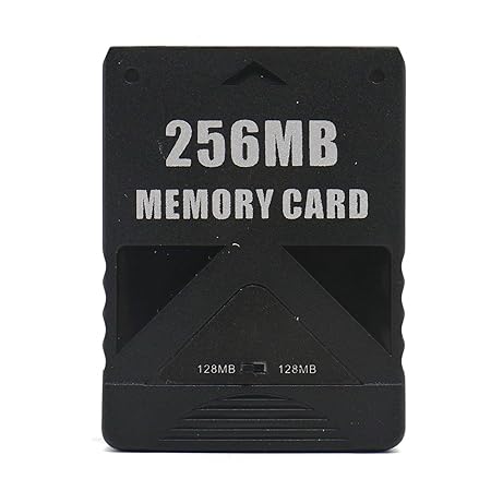 Buorsa Neues 256 MB Speicher Speichern Kartenspiel Memory Card für Playstation 2 PS2 Konsole Spiel