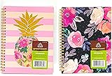2 Pack of Green room Soft Cover Spiral Fashion