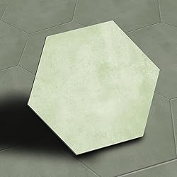 Alwayspon 12Pcs Hexagon LVT Flooring Peel and Stick