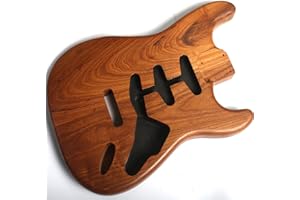 BATKING 2Pcs roasted swamp ASH wood ST electric guitar body in Nitro paint