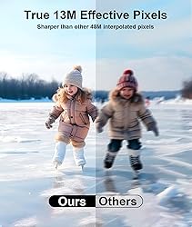 4K Digital Camera, VITALUXE FHD Kids Camera, Real