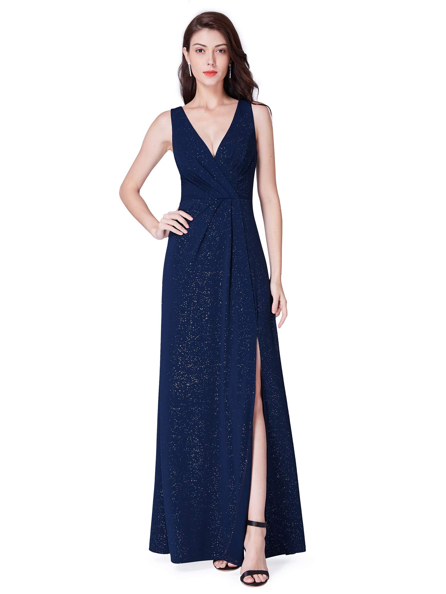 Ever-Pretty-Women-Fashion-A-Line-V-Neck-Long-Gillter-Evening-Dress-with-Side-Split-6US-Navy-Blue