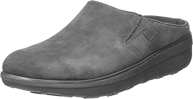 fitflop suede clogs