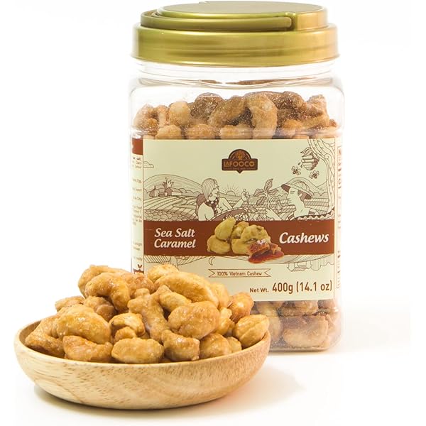 Amazon Com Lafooco Sea Salt Coconut Cashews Premium Cashews Lightly Sea Salted Coconut Flakes Rich In Nutrients Protein Great Gift For Family Friend On Celebration Holiday And More 14 1 Oz