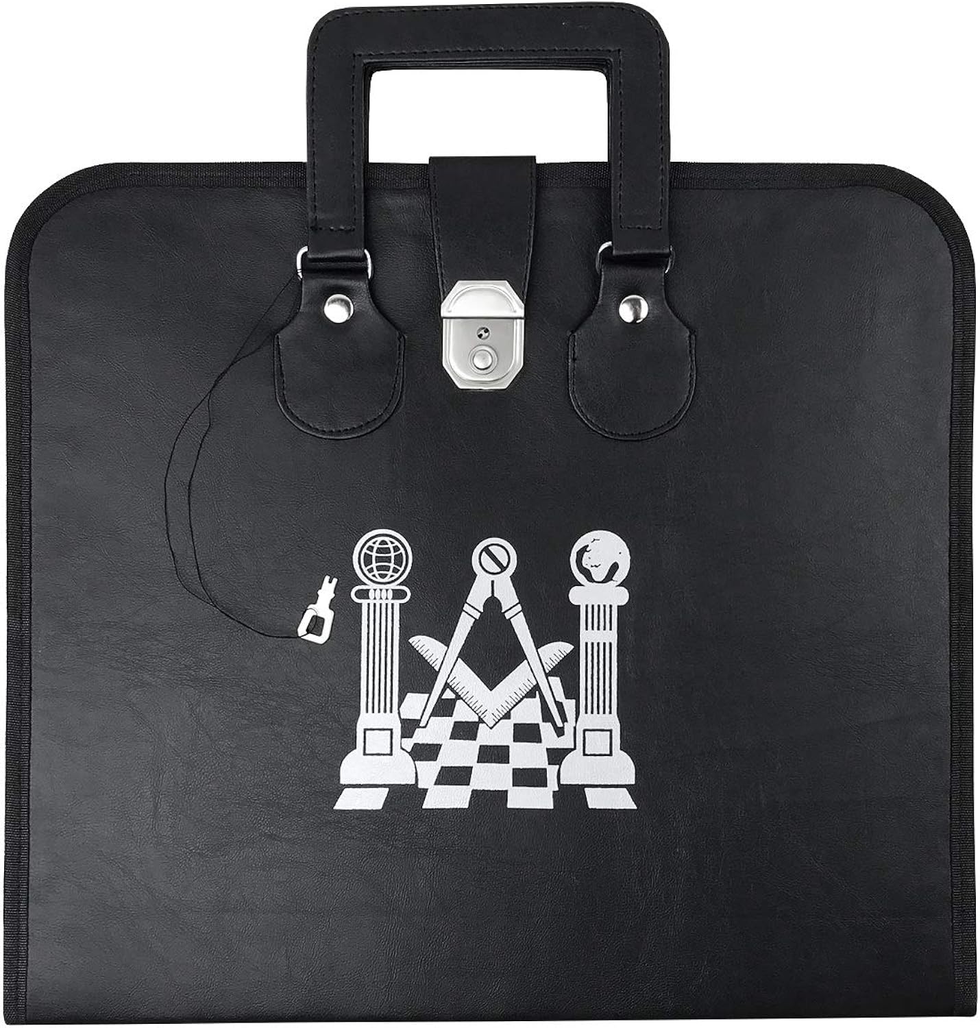 Masonic Apron Case with Printed Pavement Pillars Logo MB034 Amazon.ca
