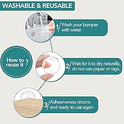 Door Stoppers for Wall, Etybetopstar 6PCS Self