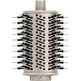 Shark FlexStyle Round Hot Air Brush Attachment for Blow Dryers, Hair Styling Tool for Straight, Wavy, Curly, and Coily Hair, Stone