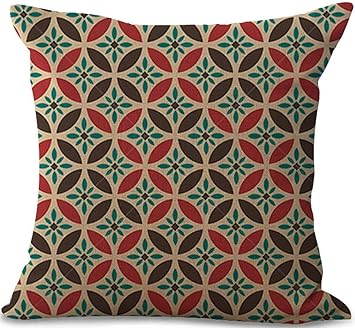 Amazon Com Offi Technology Ltd Cotton Linen Cushion Circular