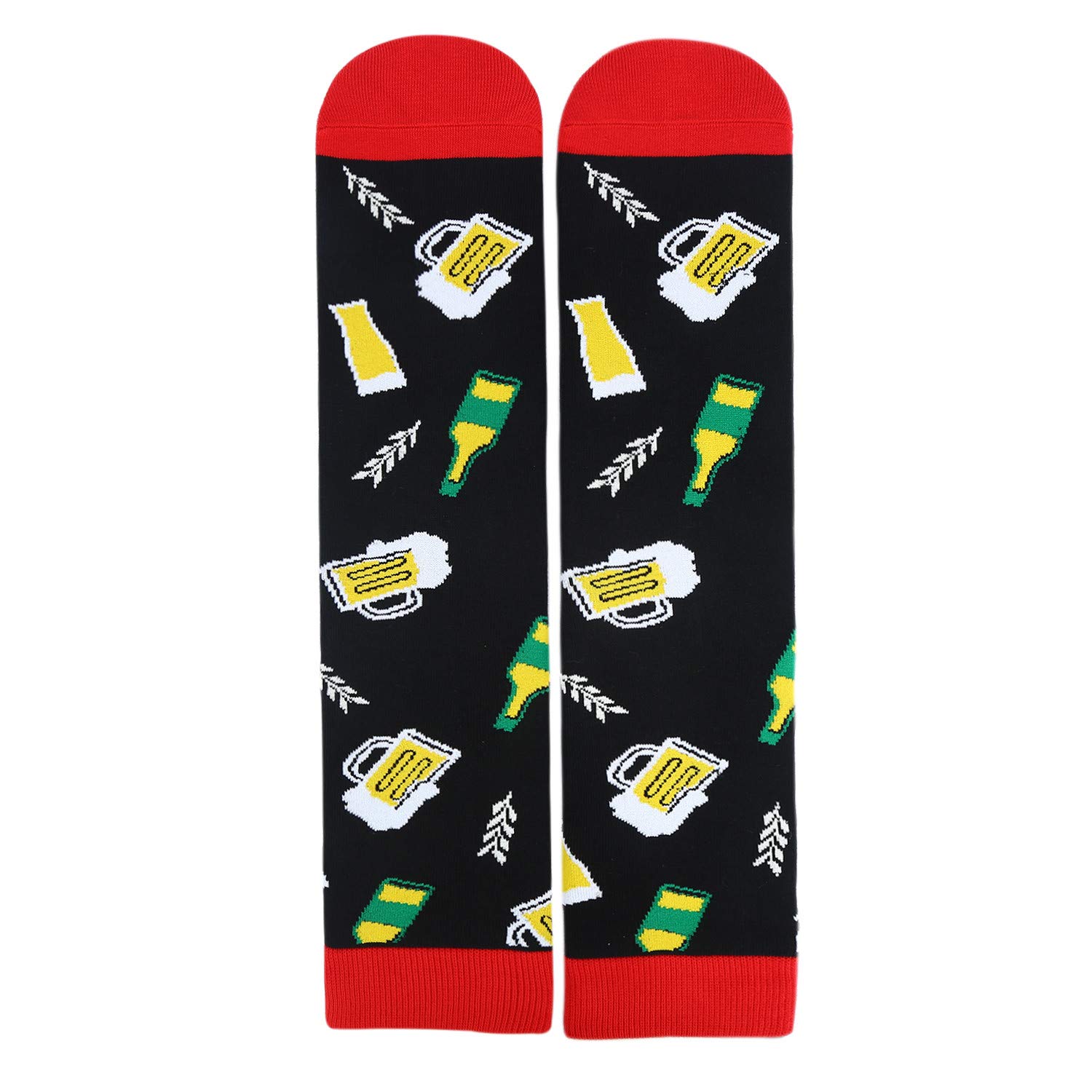 Mens If You Can Read This Socks Funny Saying Novelty Crazy Crew Socks Beer Wine Tea Tacos Food Socks