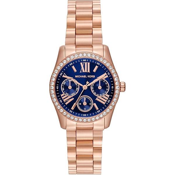 Amazon.com: Michael Kors Women's Lexington Lux Multifunction Gold