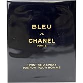 CHANEL Bleu De Twist And Spray Parfum Pour Homme 3 X 0.7 Ounce