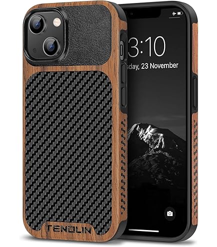 Molzar Grip Series IPhone 12 And 12 Pro Case With Real Cowhide Leather