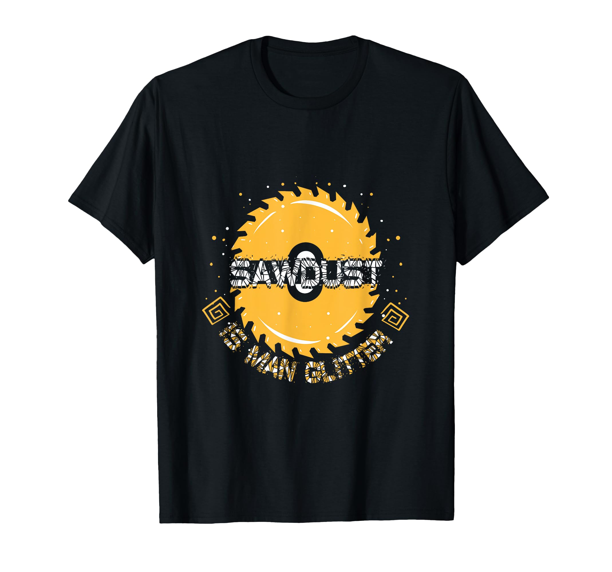 Carpenter Gifts & Accessories Men's Black Classic Fit Crew Neck T-Shirt - Funny Carpenter - Woodworker Carpentry Craftsman - S