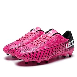 LEOCI Soccer Cleats for Women's and Men's Outdoor