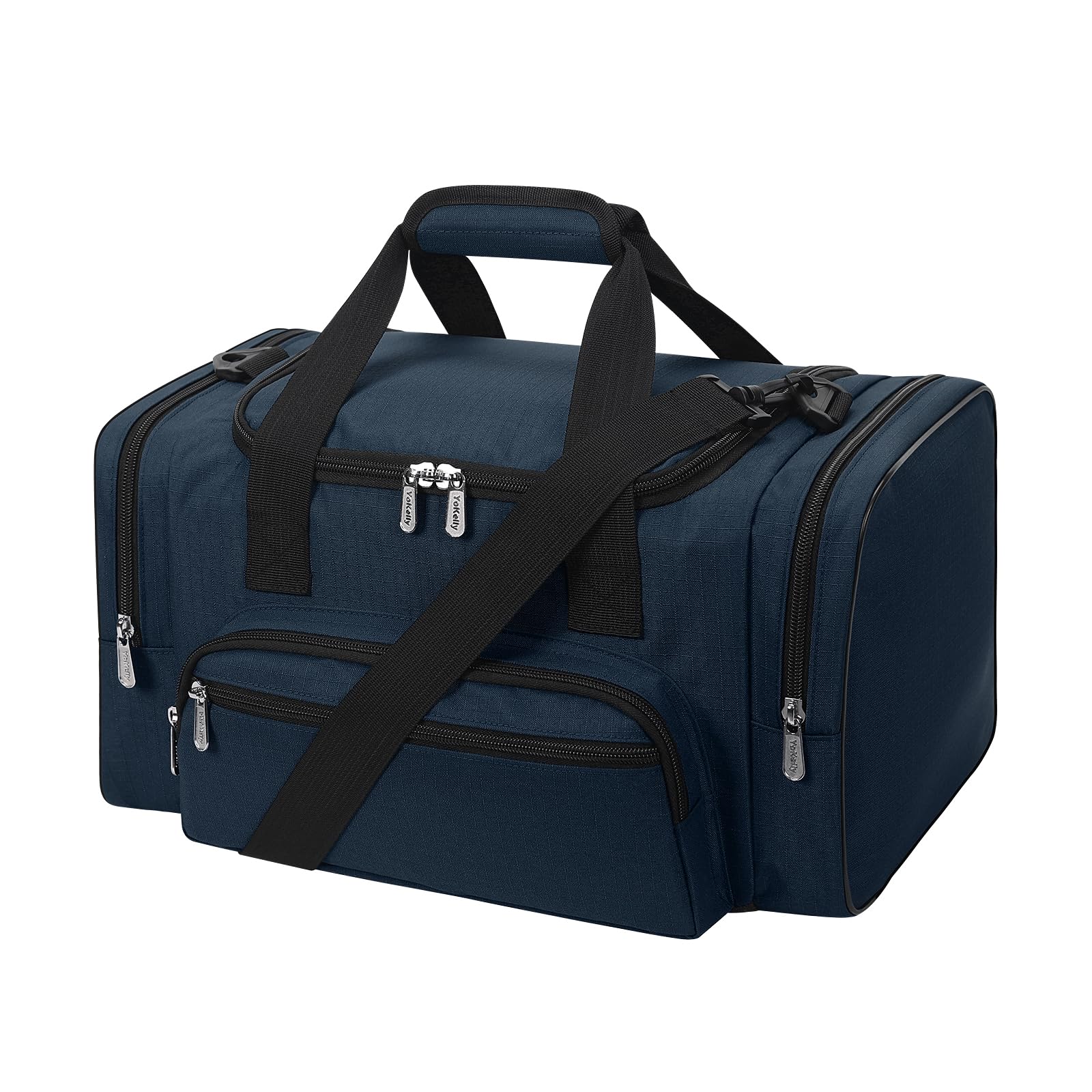 Photo 1 of Small Duffel Bag 17 inch Carry On Weekender Bag for Travel Gym Sport (17x10x9 in) - Navy