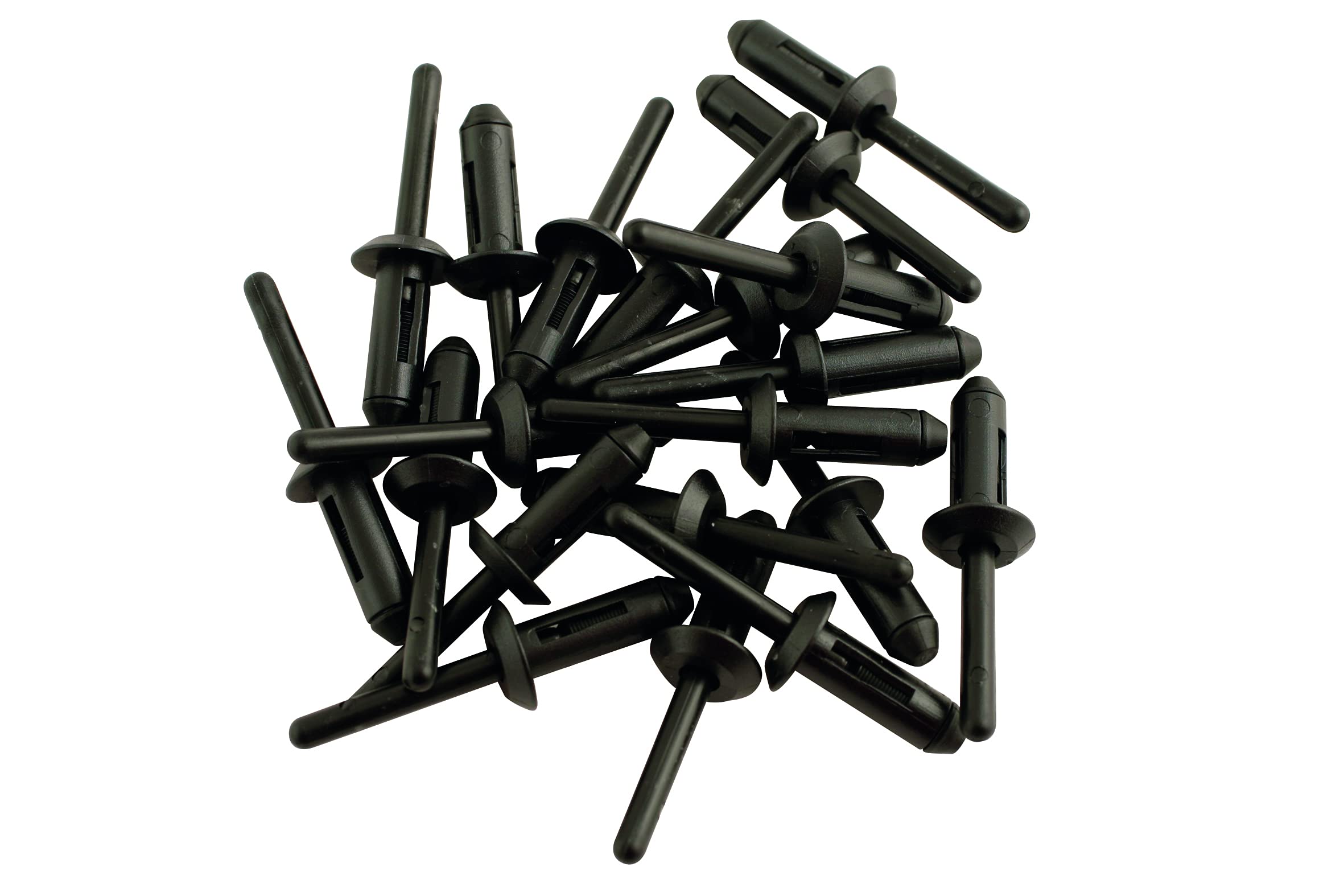 Laser 3484 Plastic Rivets 6.6mm x 17.2mm 20pc