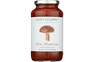 Dave's Gourmet Wild Mushroom Pasta Sauce, Pack of 1