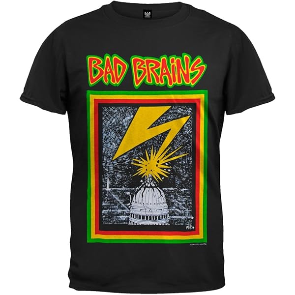 Plastic Head Bad Brains 'Bad Brains' (Yellow) T-Shirt (Small
