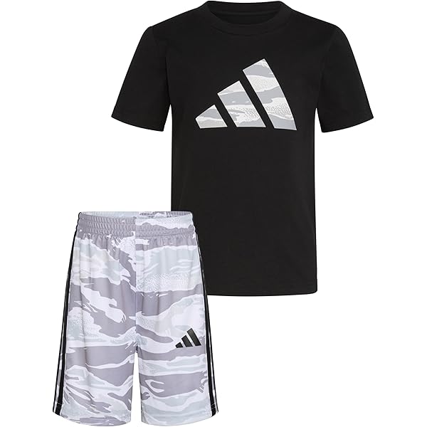 ウェア F.C.R.B. DRI-FIT SS TOP AND SHORTS SET Amazon.com: Nike Little Boys Dri-FIT Graphic Tee & Shorts 2
